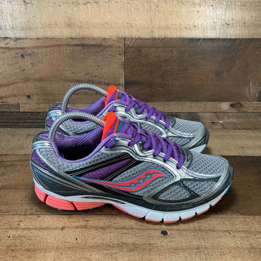 Saucony Guide 7 Womens Running Shoes Size 8.5 Wide